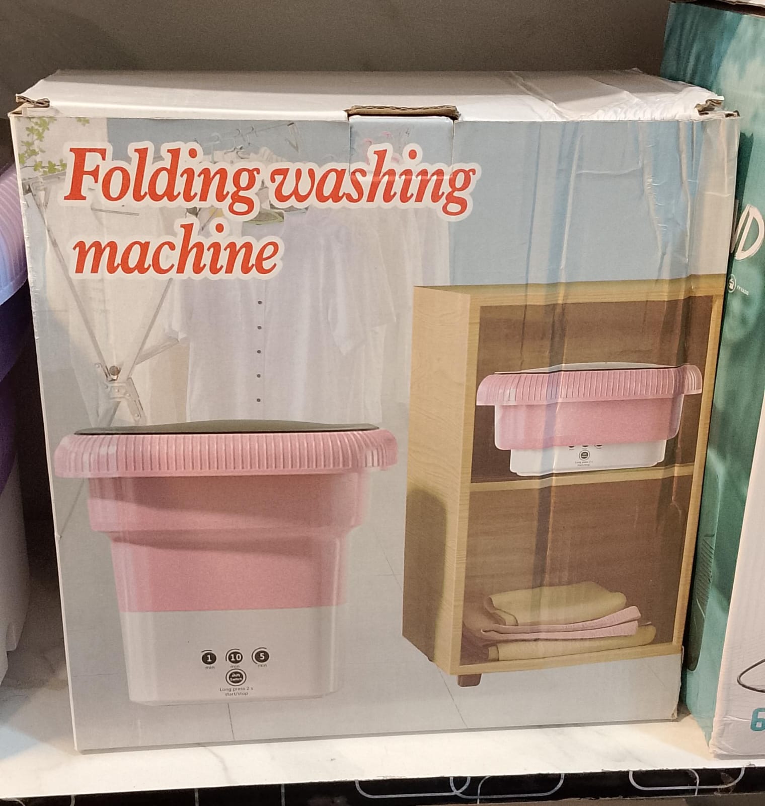 Portable Mini Washing Machine with Dryer Option