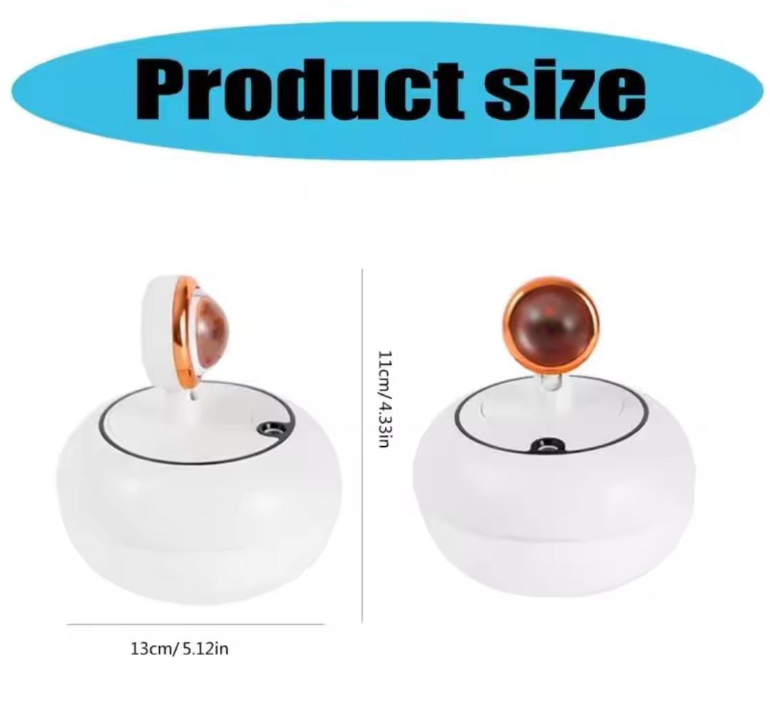 2 in 1 Mini Air Humidifier with Sunset Lamp