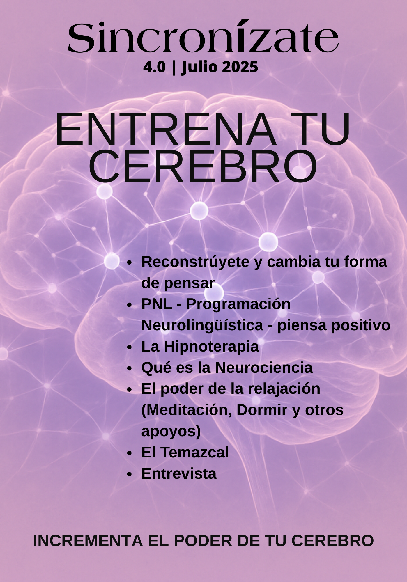 Revista Sincronízate No. 4 - Entrena tu Cerebro