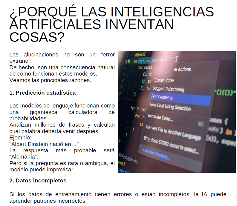 Revista Sincronízate No. 10 - Alucinaciones de la IA