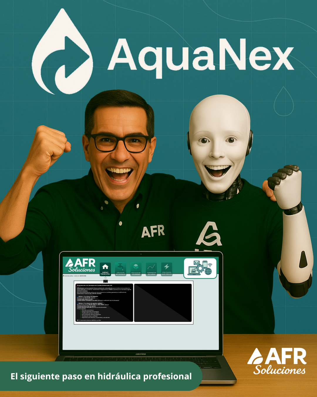 AquaNex – Herramienta de Cálculo Hidráulico Profesional