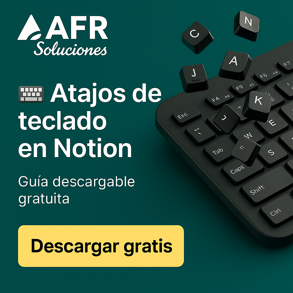 Atajos de Teclado en Notion