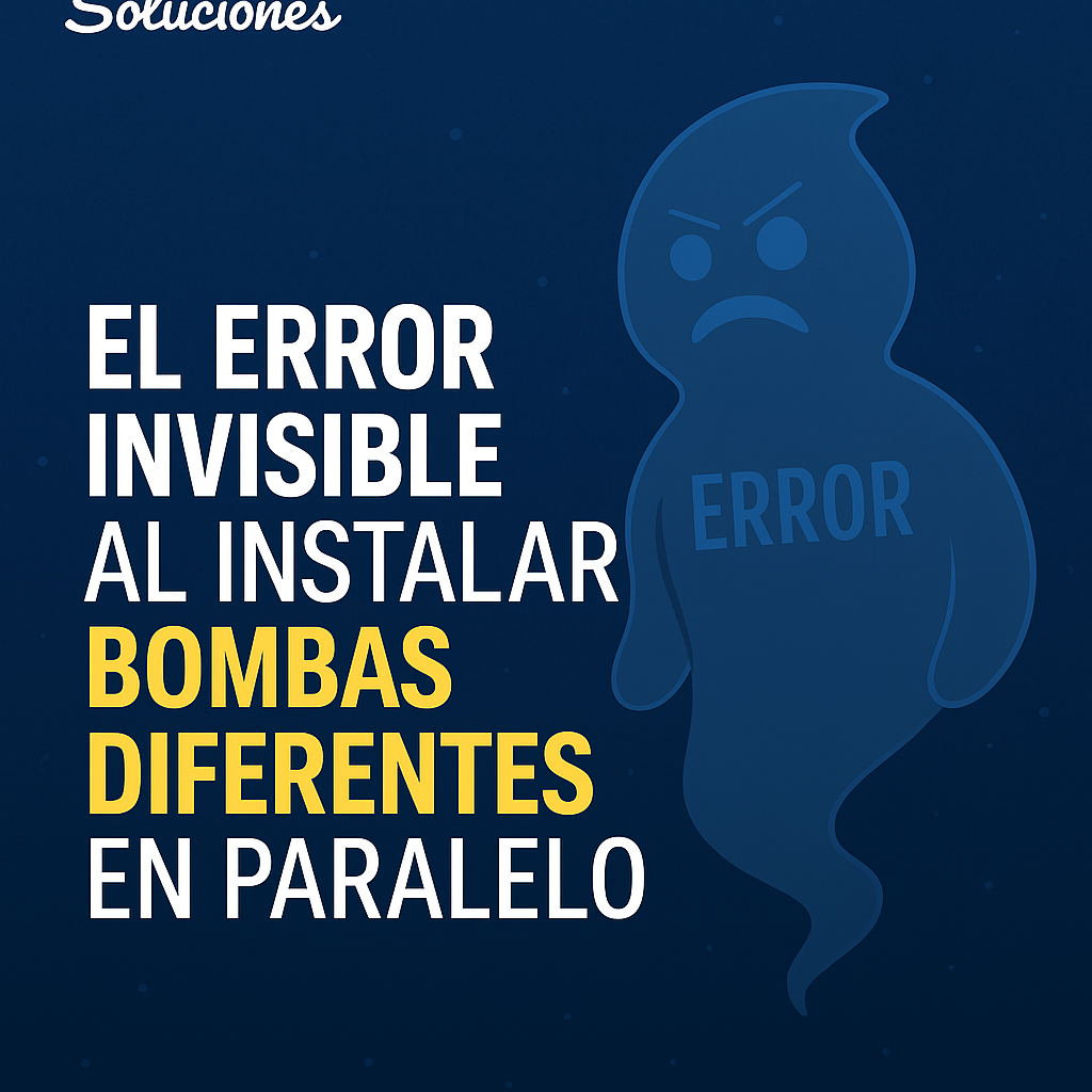 	El error invisible al instalar bombas diferentes en paralelo