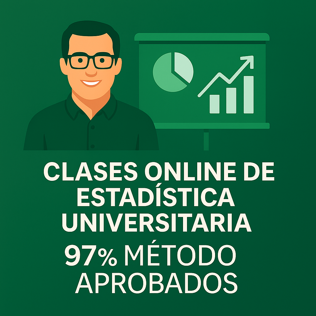 Clases Online de Estadística Universitaria | Precio por hora