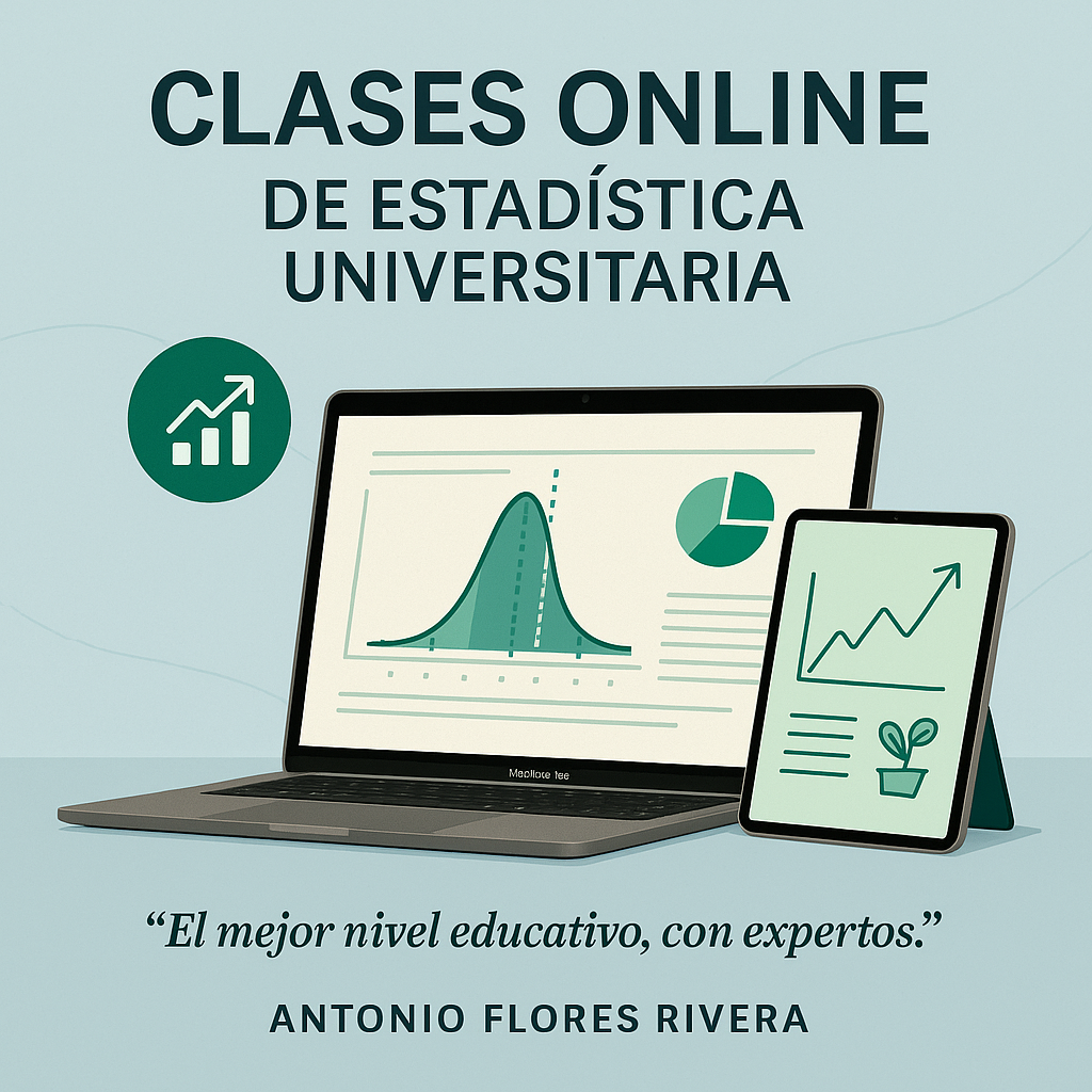 Clases Online de Estadística Universitaria | Precio por hora