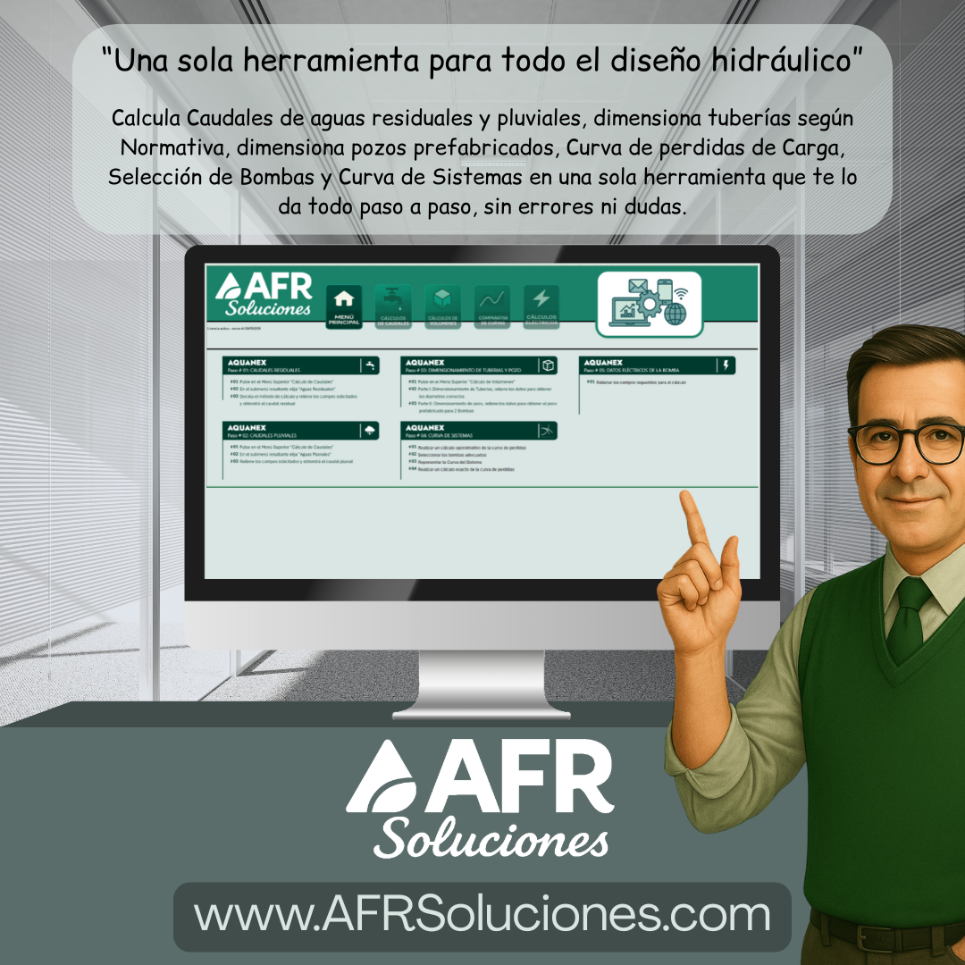 AquaNex – Herramienta de Cálculo Hidráulico Profesional