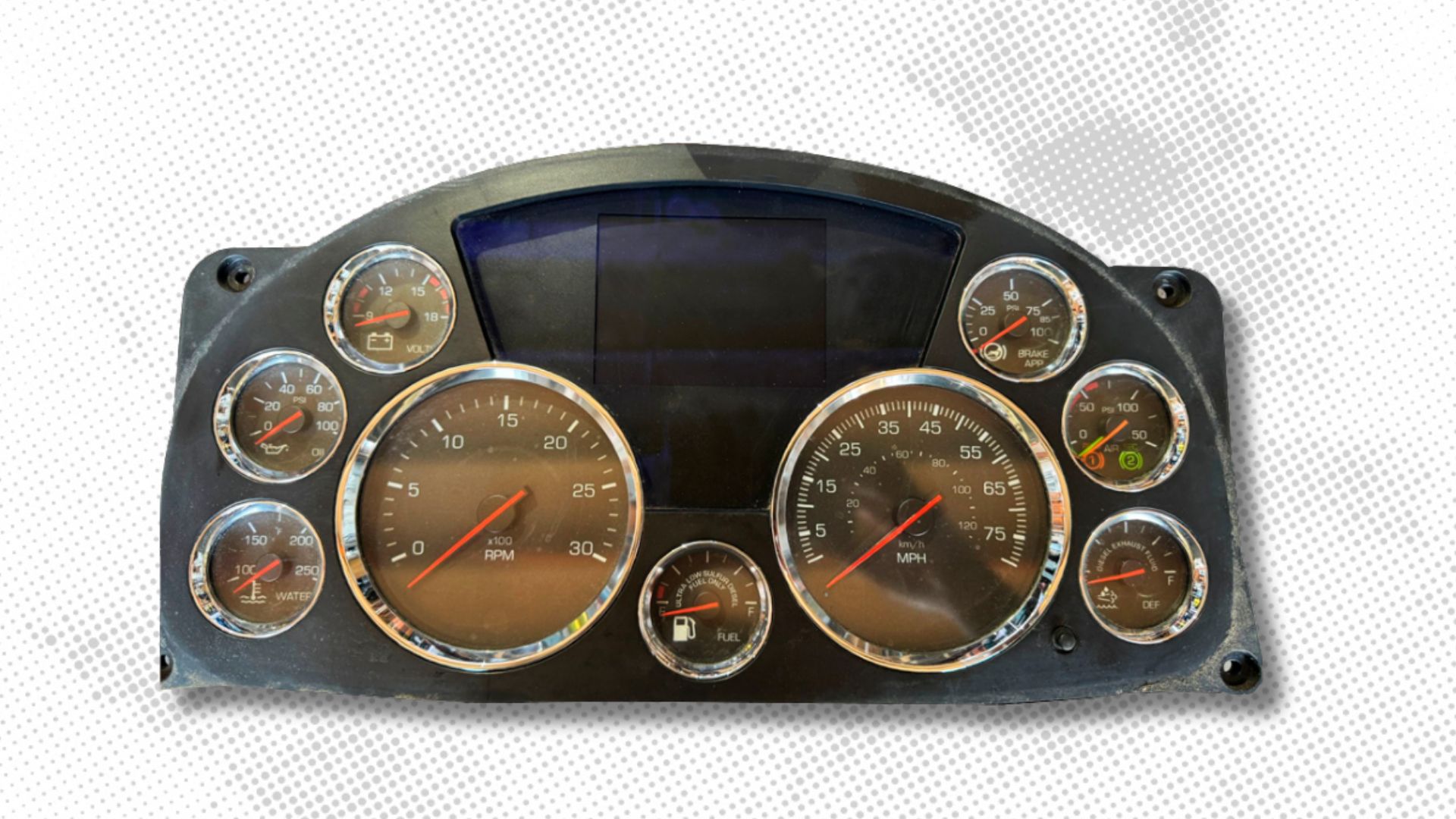 Kenworth Instrument cluster Dash Panel 