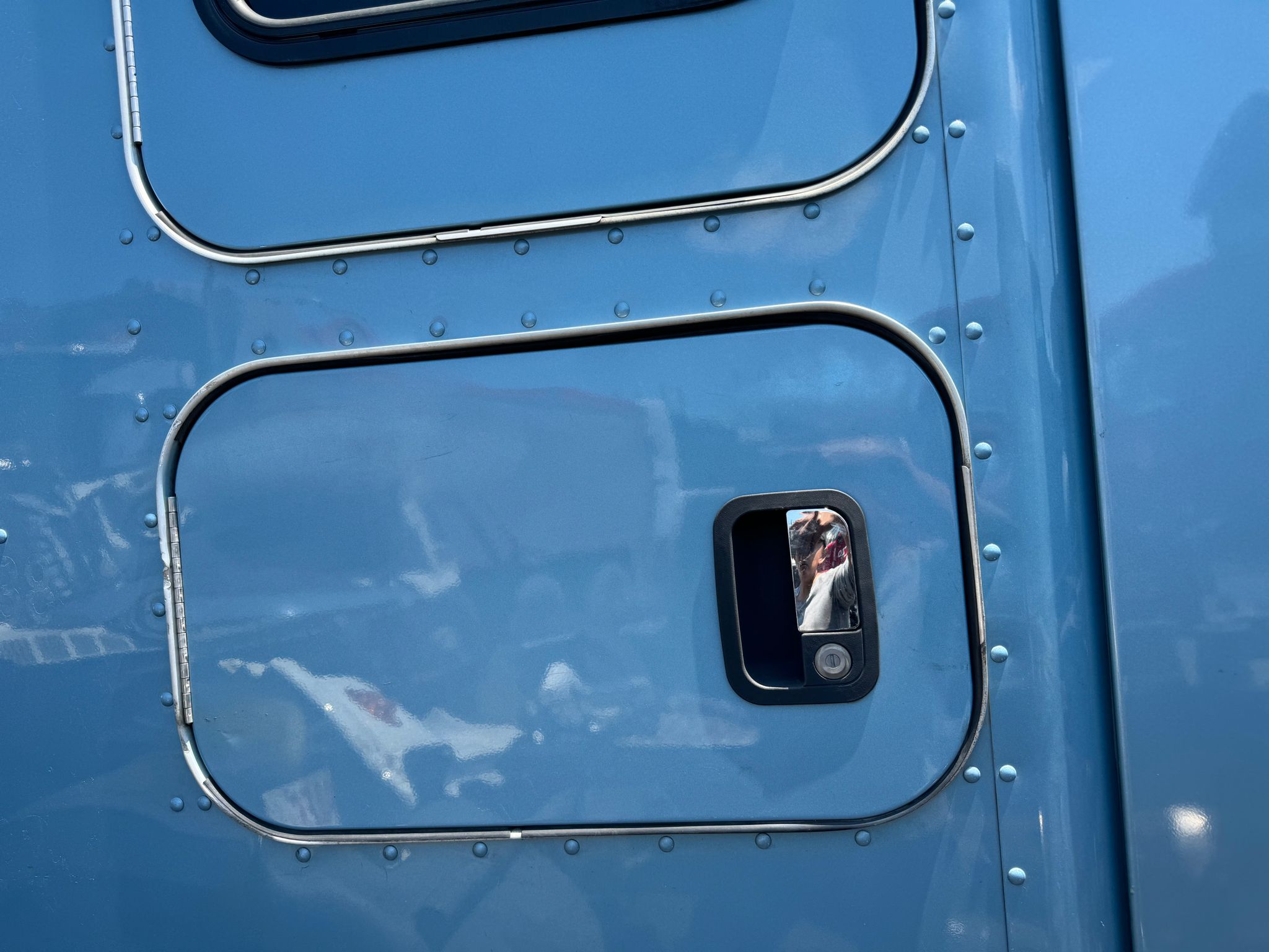 Truck Exterior Storage Compartment Door
