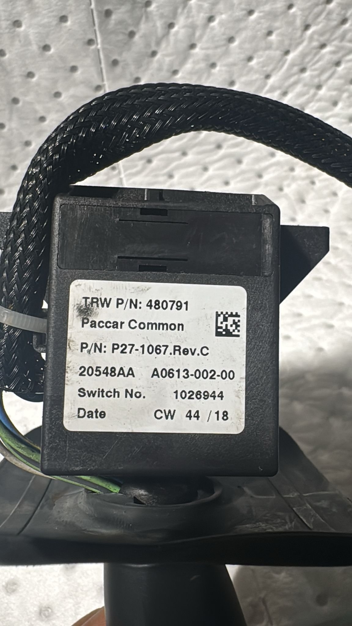Paccar Common Switch Module