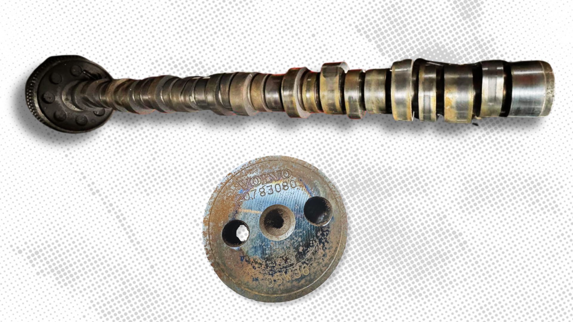Genuine VOLVO D12 ENGINE CAMSHAFT 20783080