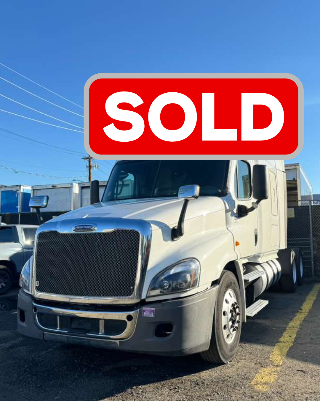 2015 FREIGHTLINER CASCADIA GLIDER
