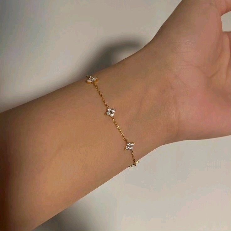 Bracelet Crystal acier inoxydable 