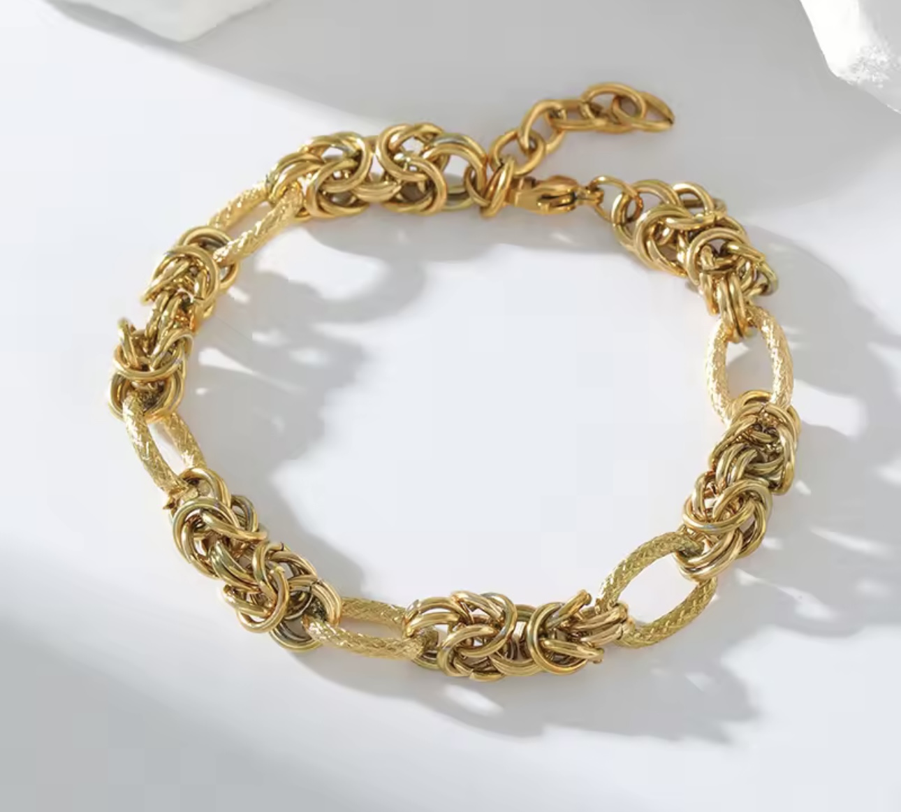 Bracelet maille noué