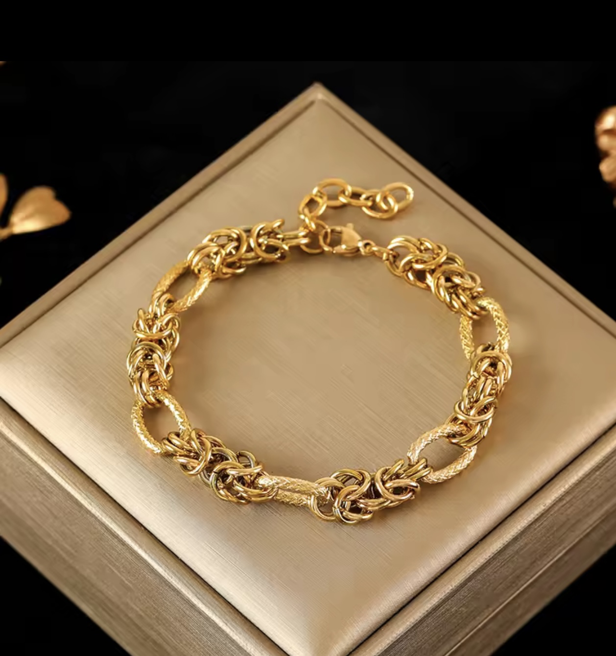 Bracelet maille noué 