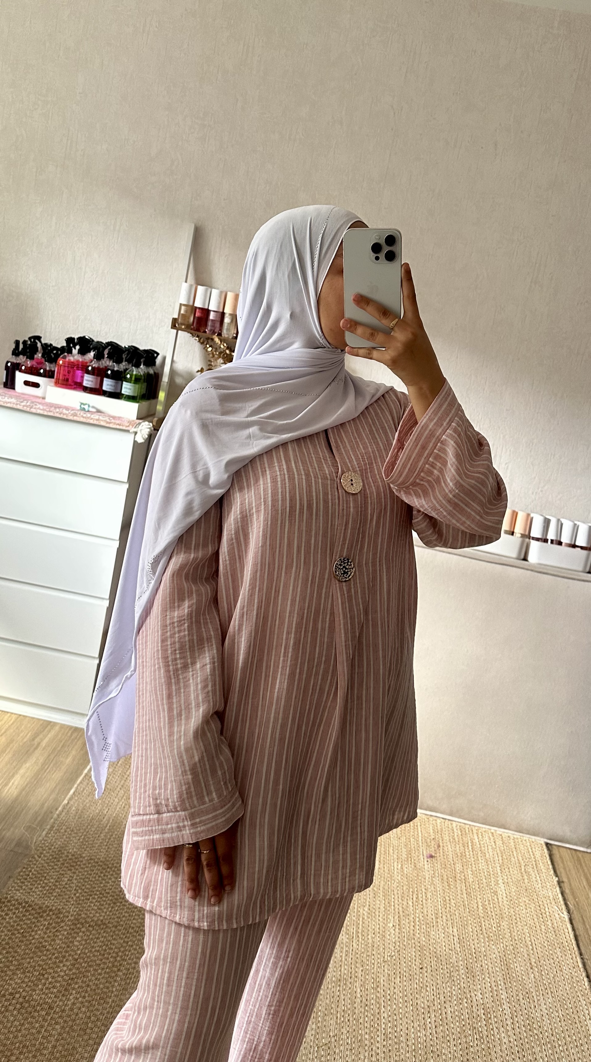 Ensemble rayé