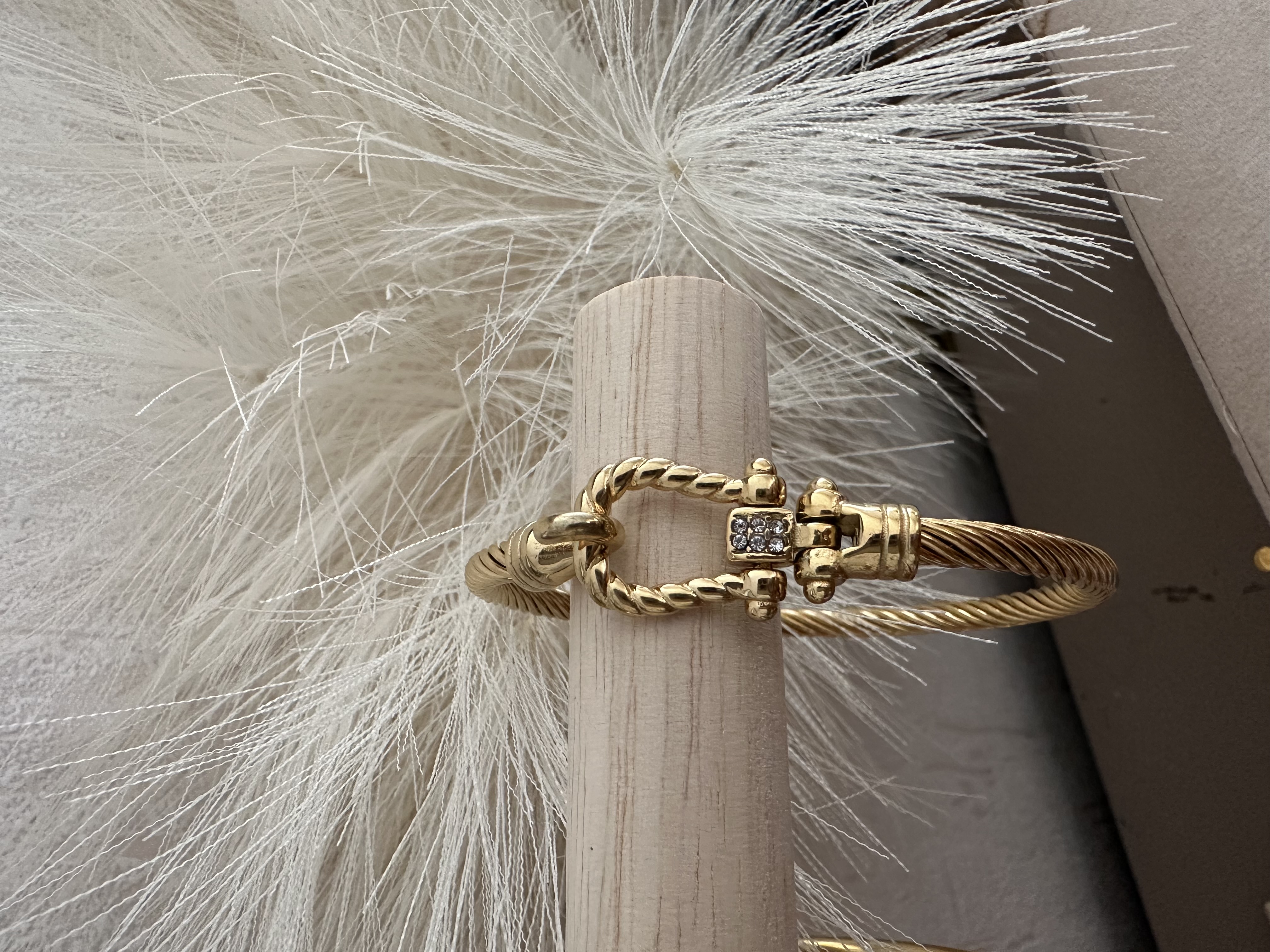 Bracelet fer a cheval diamant