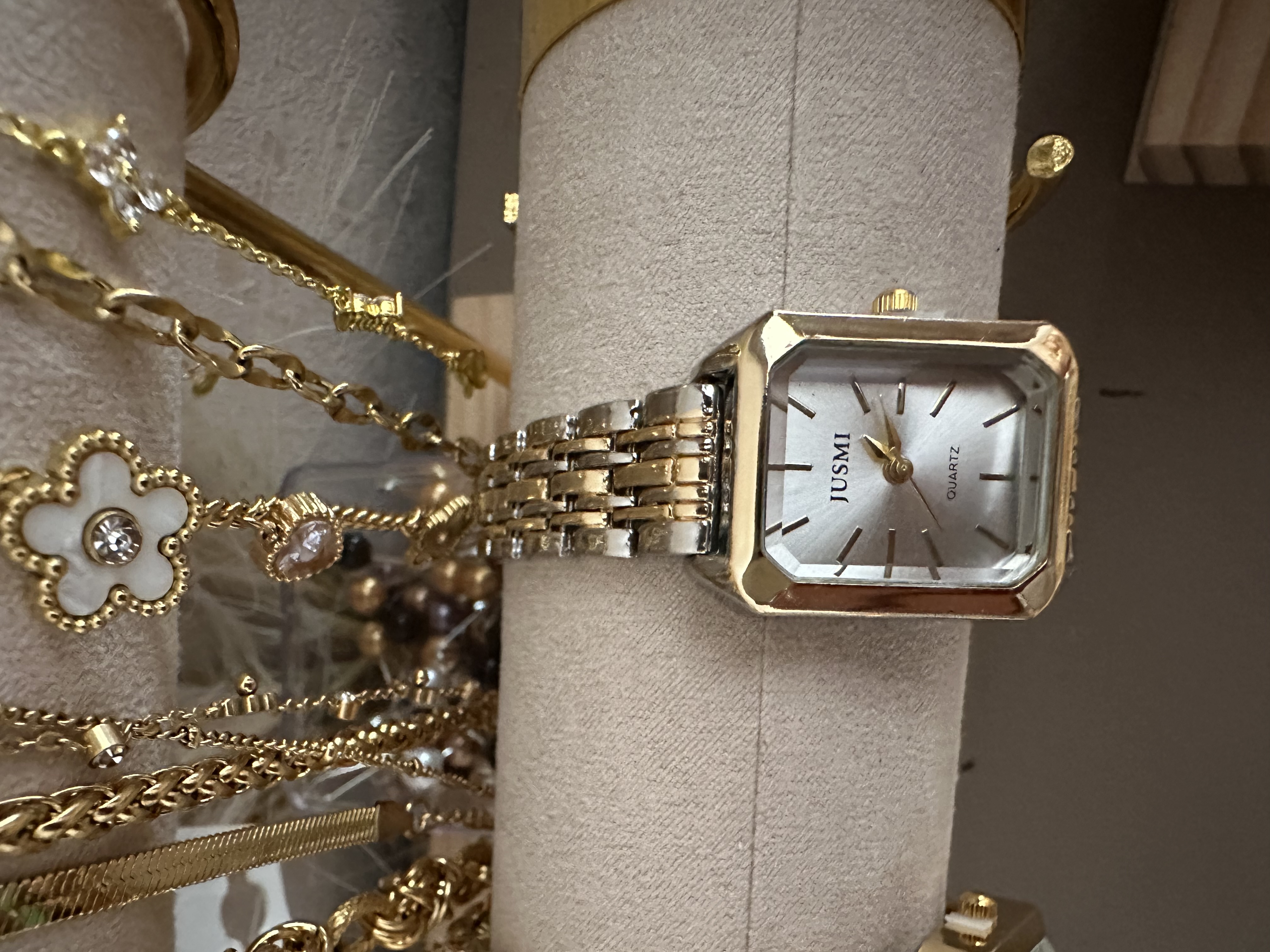 Montre-bracelet or & argent