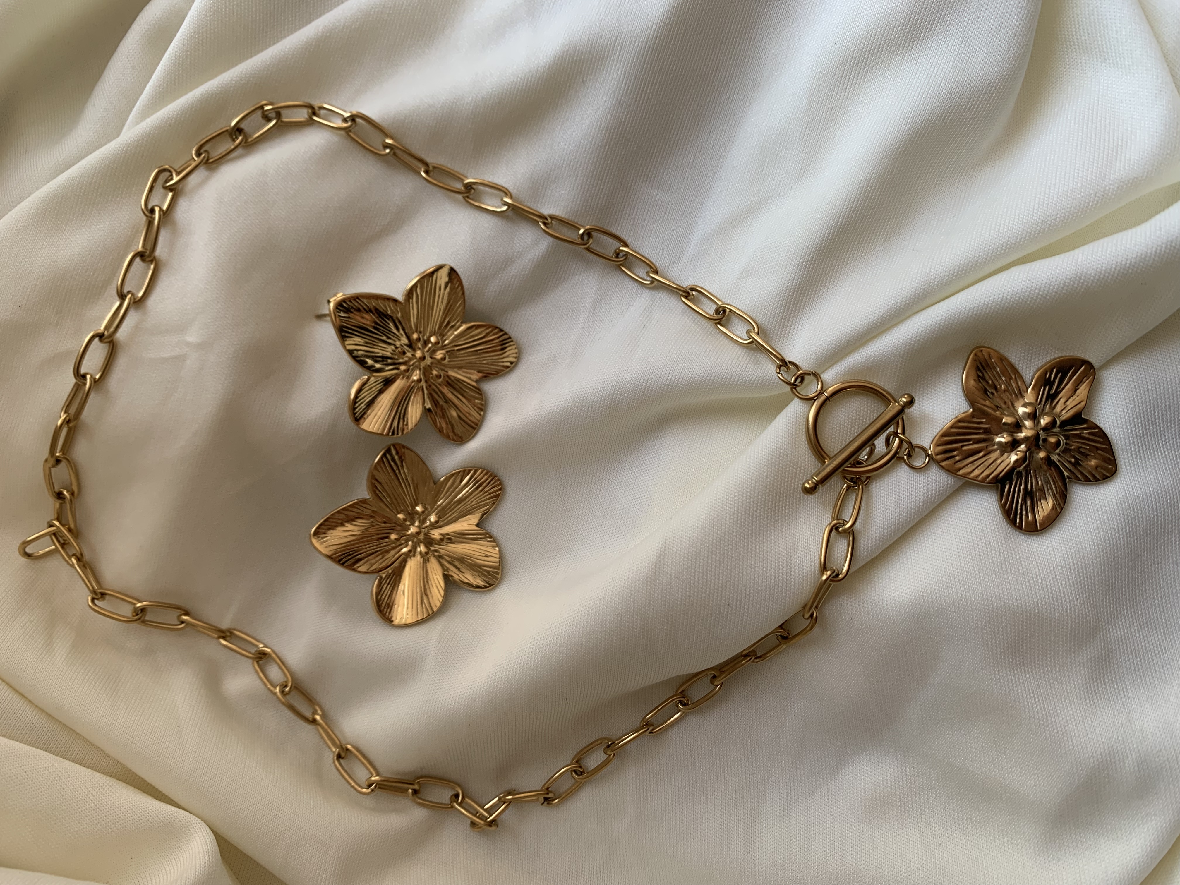 Ensemble fleur hibiscus 