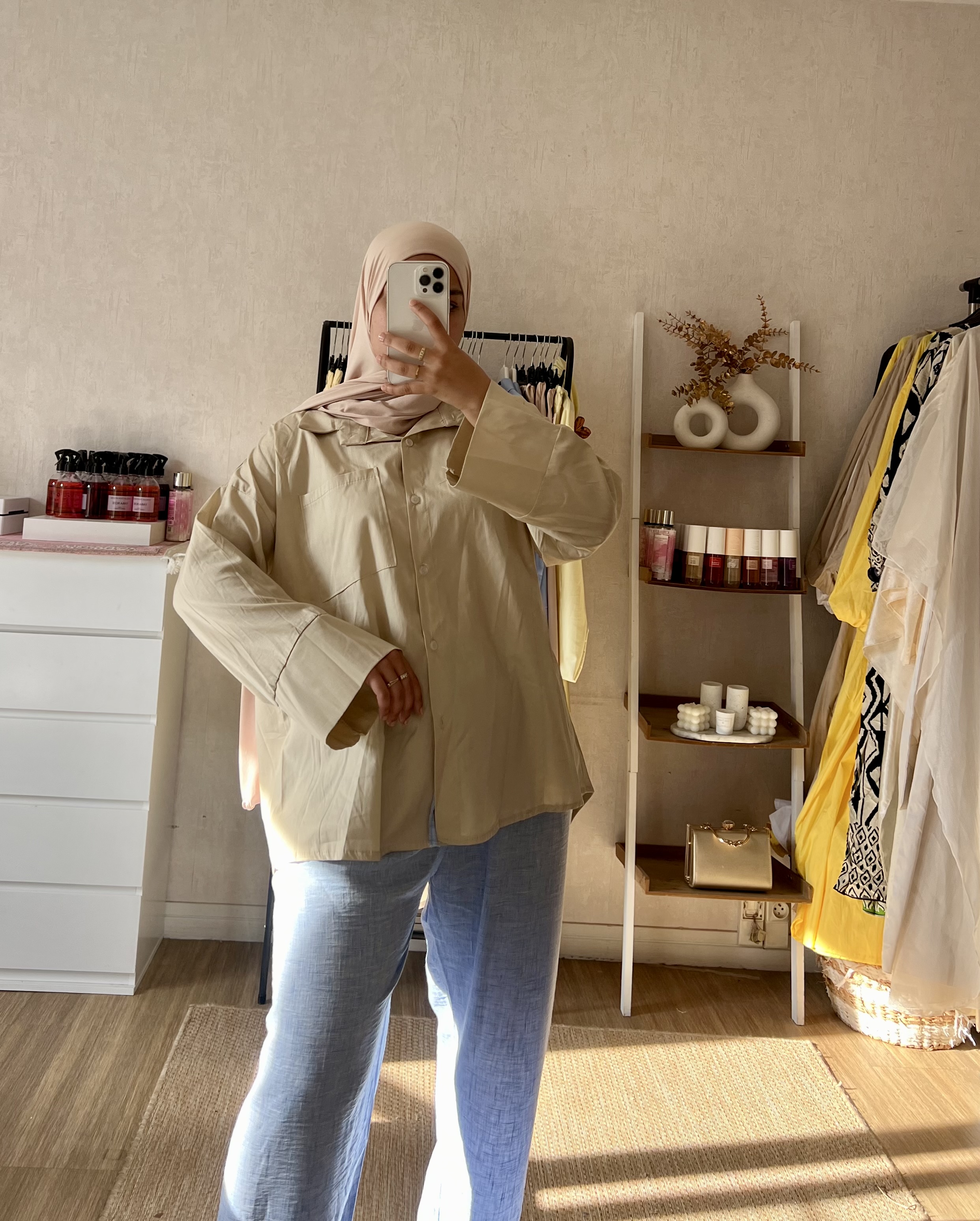 Chemise popeline 