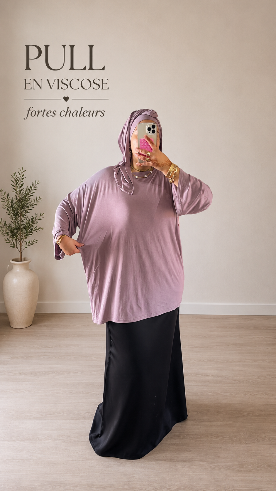 Pull en viscose