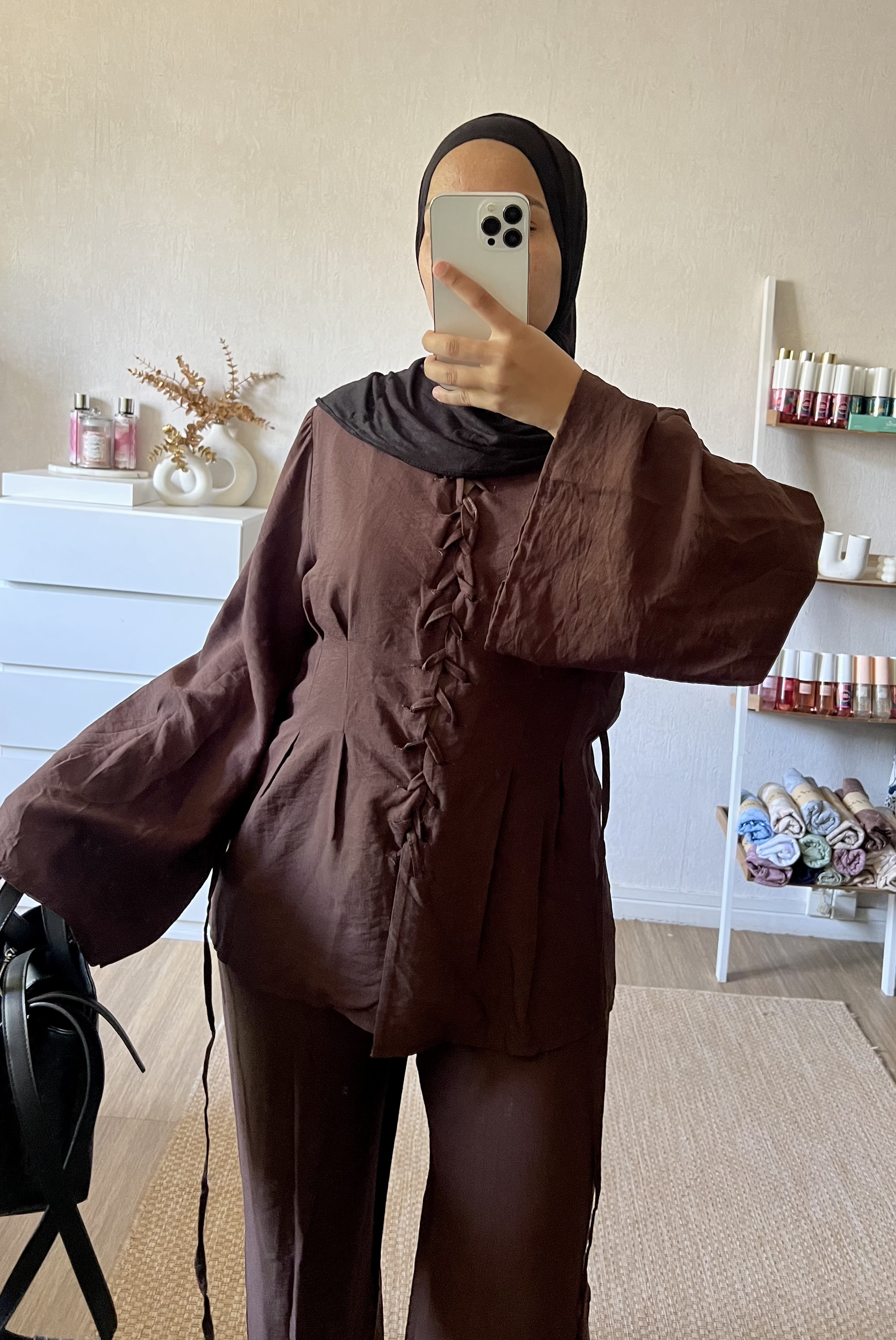 Ensemble corset, jupe