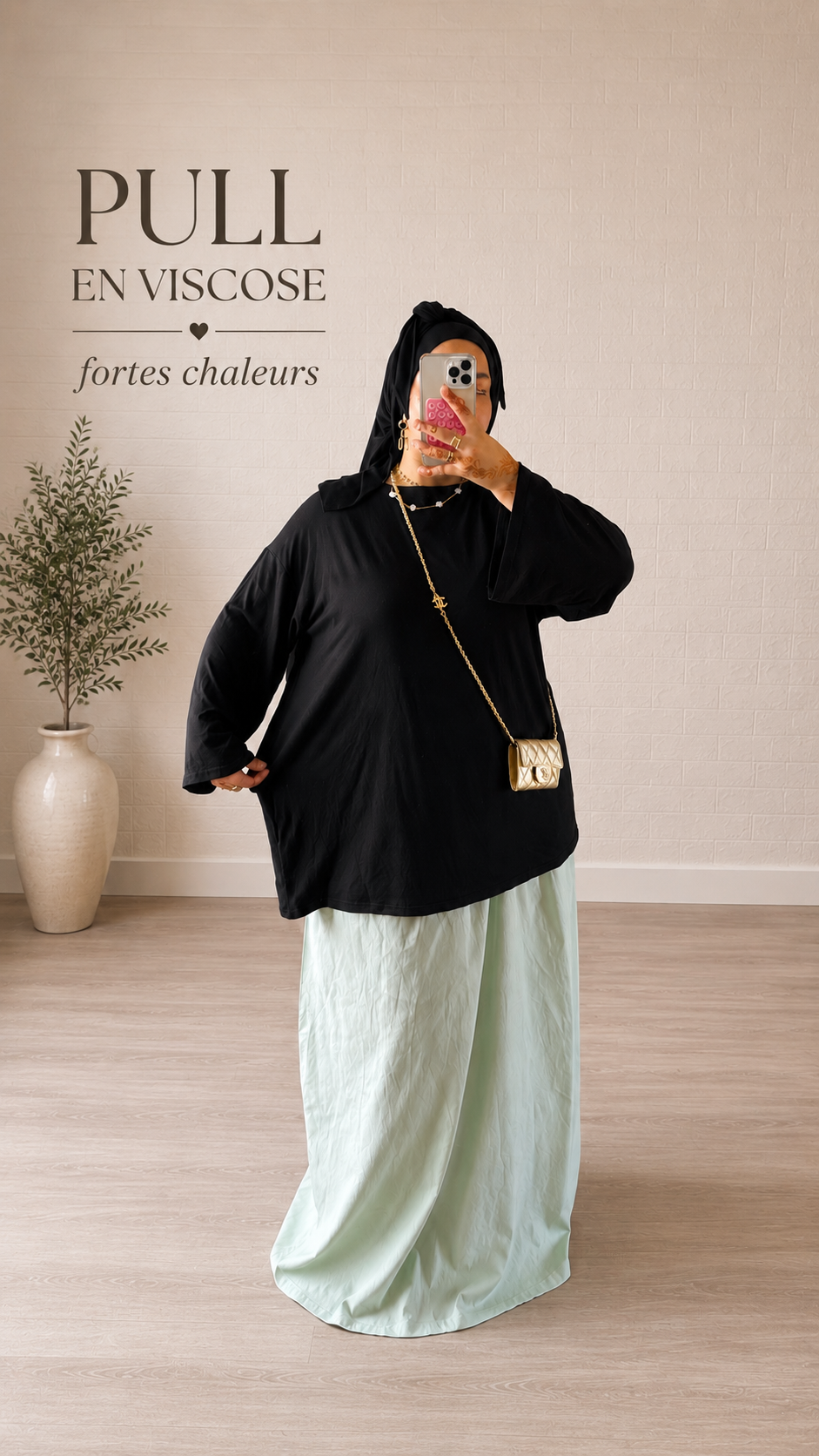 Pull en viscose