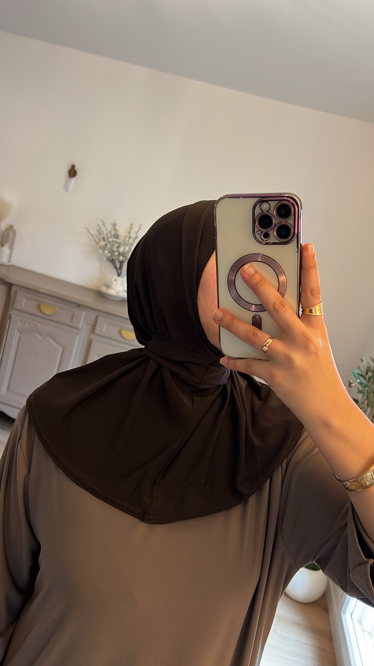 Hijab cagoule en jersey premium