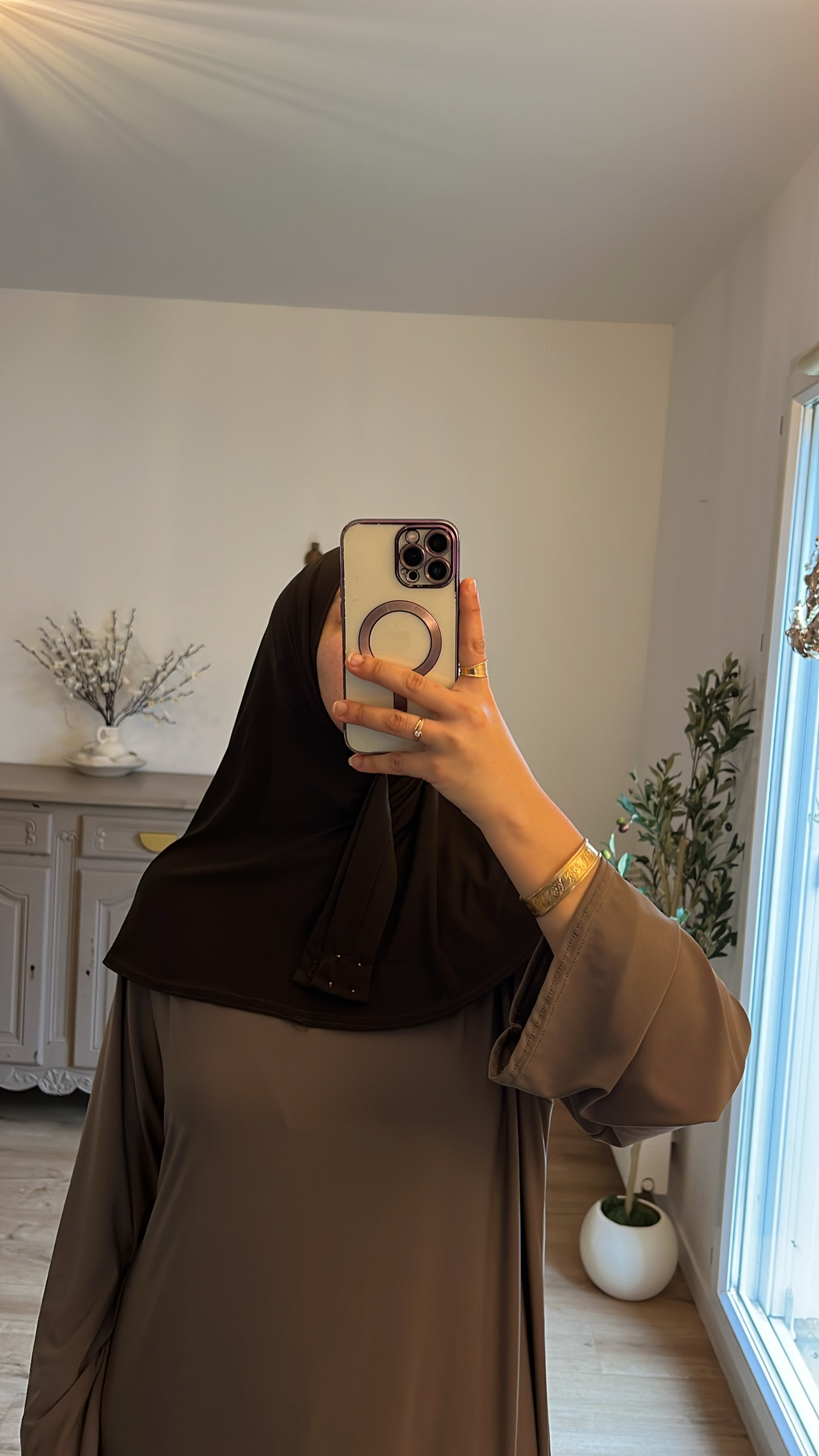 Hijab cagoule en jersey premium