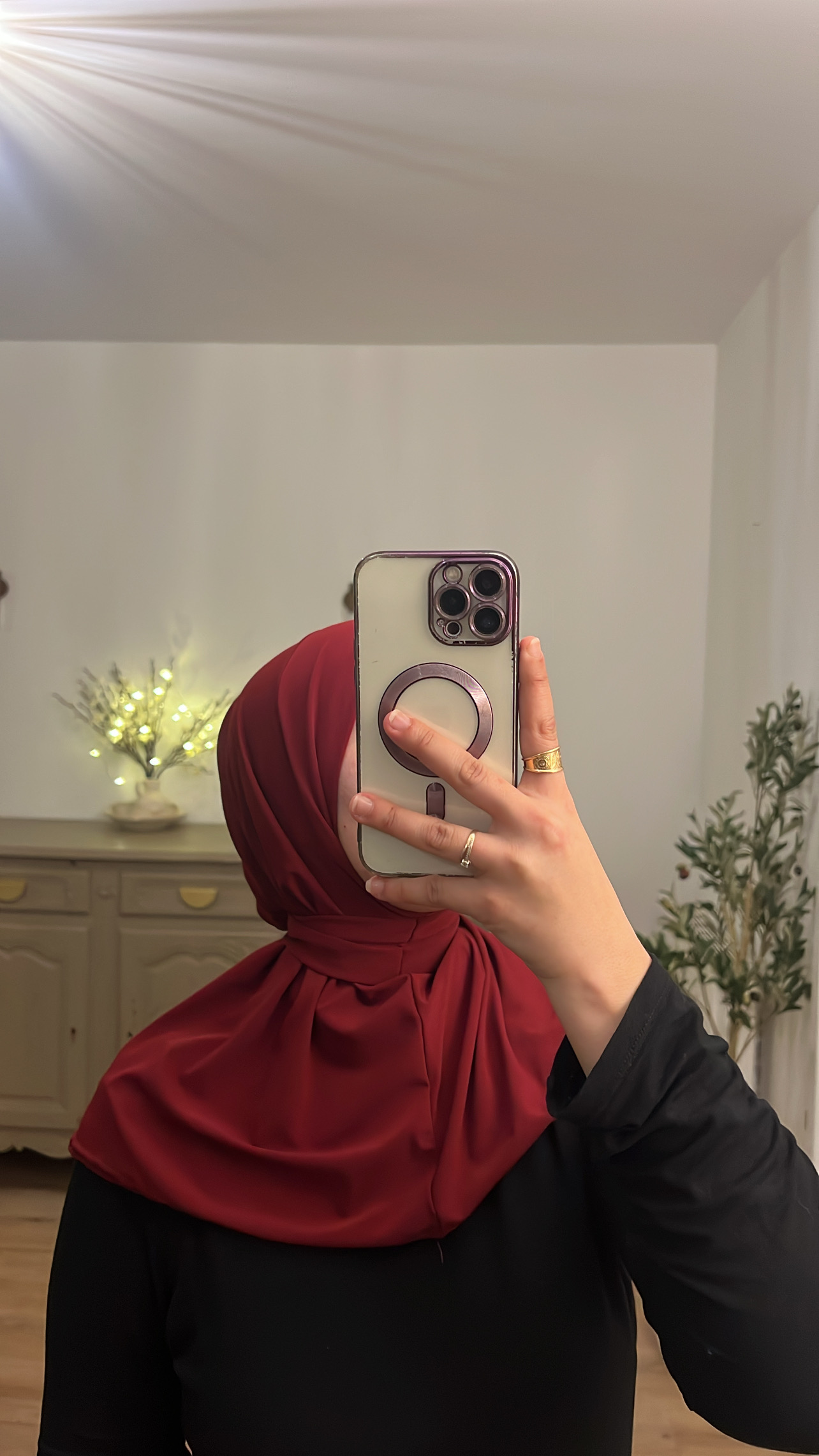 Hijab cagoule en jersey premium