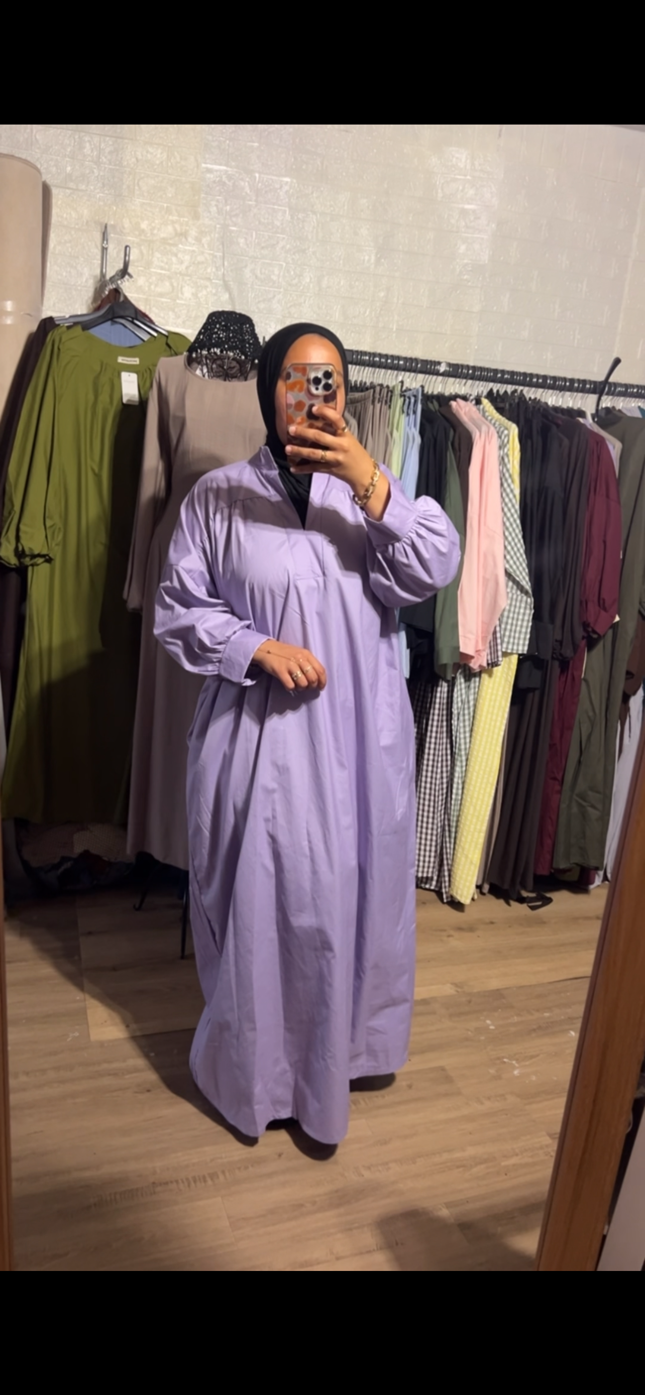 Robe popeline 