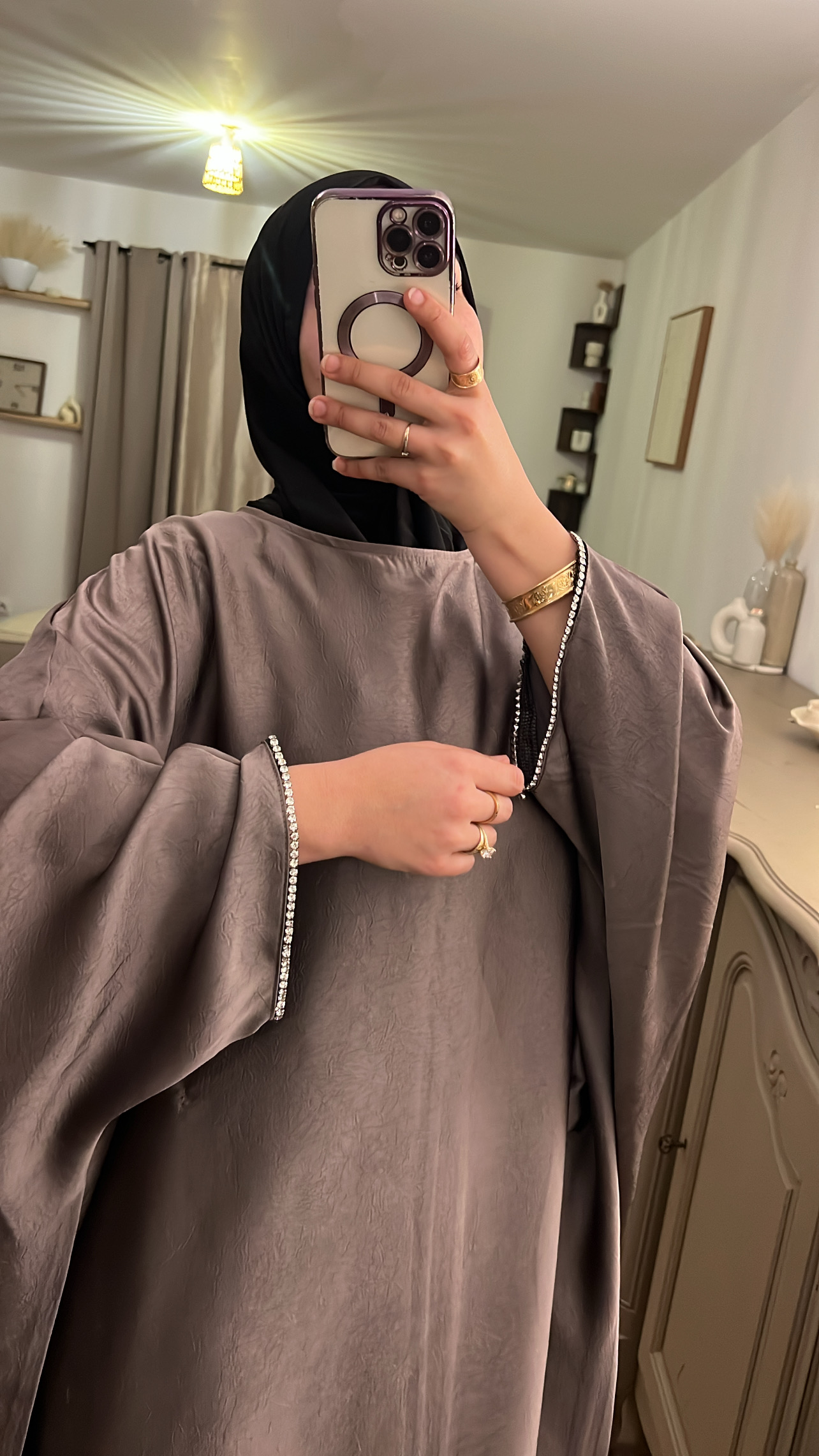 Farasha strass manches