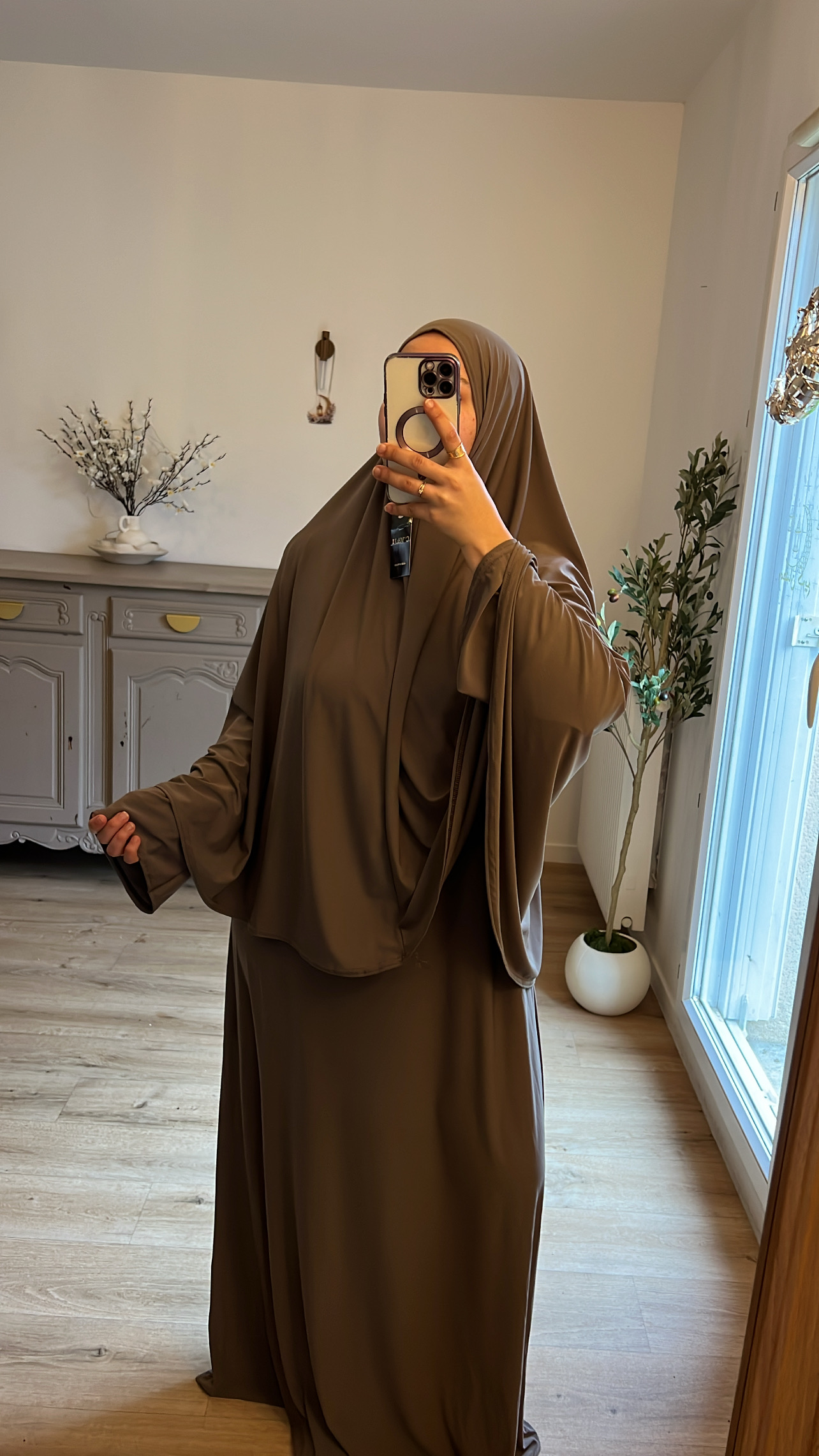 Abaya cape Jersay Premium 2pc