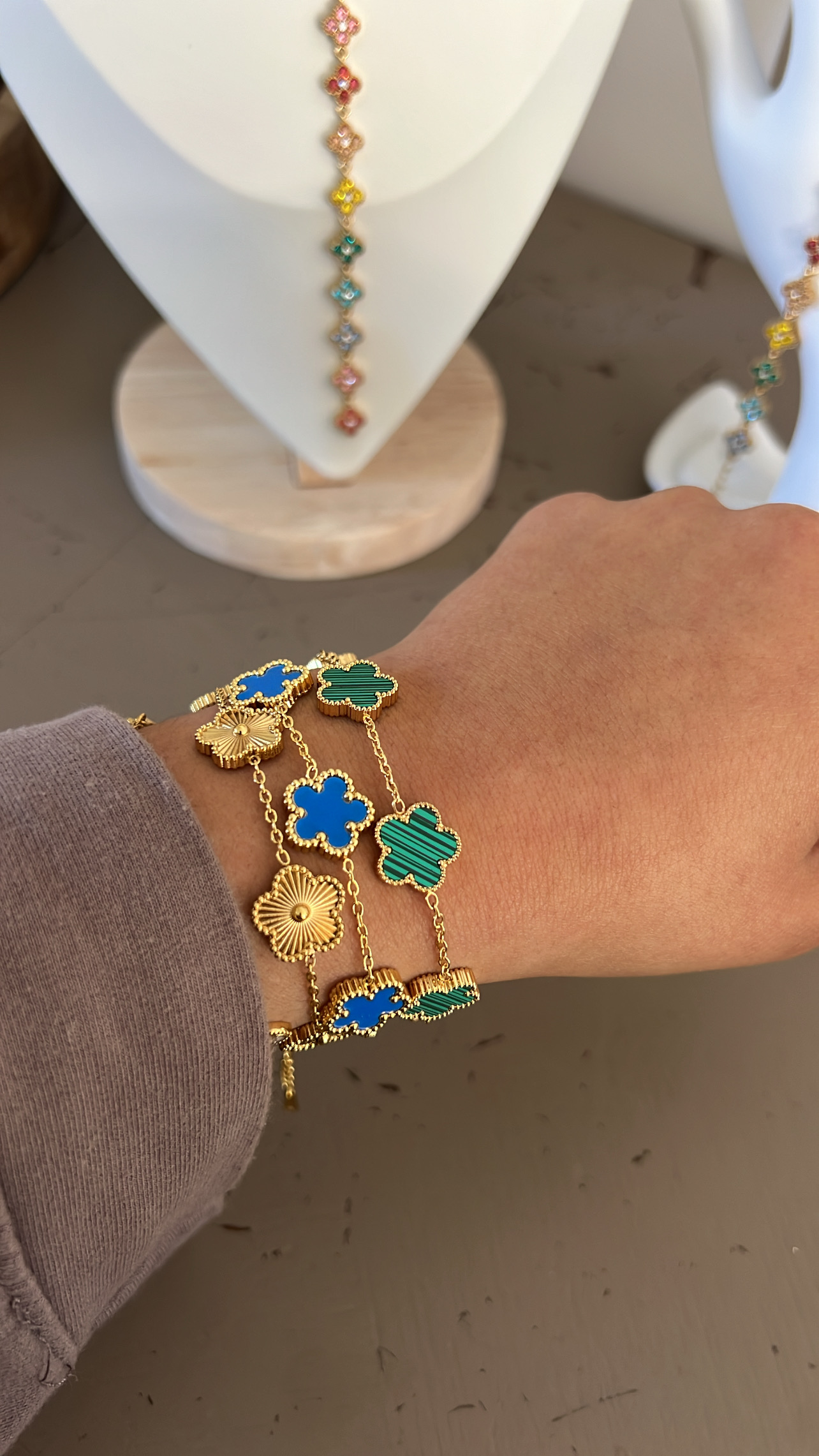 Bracelet trèfle