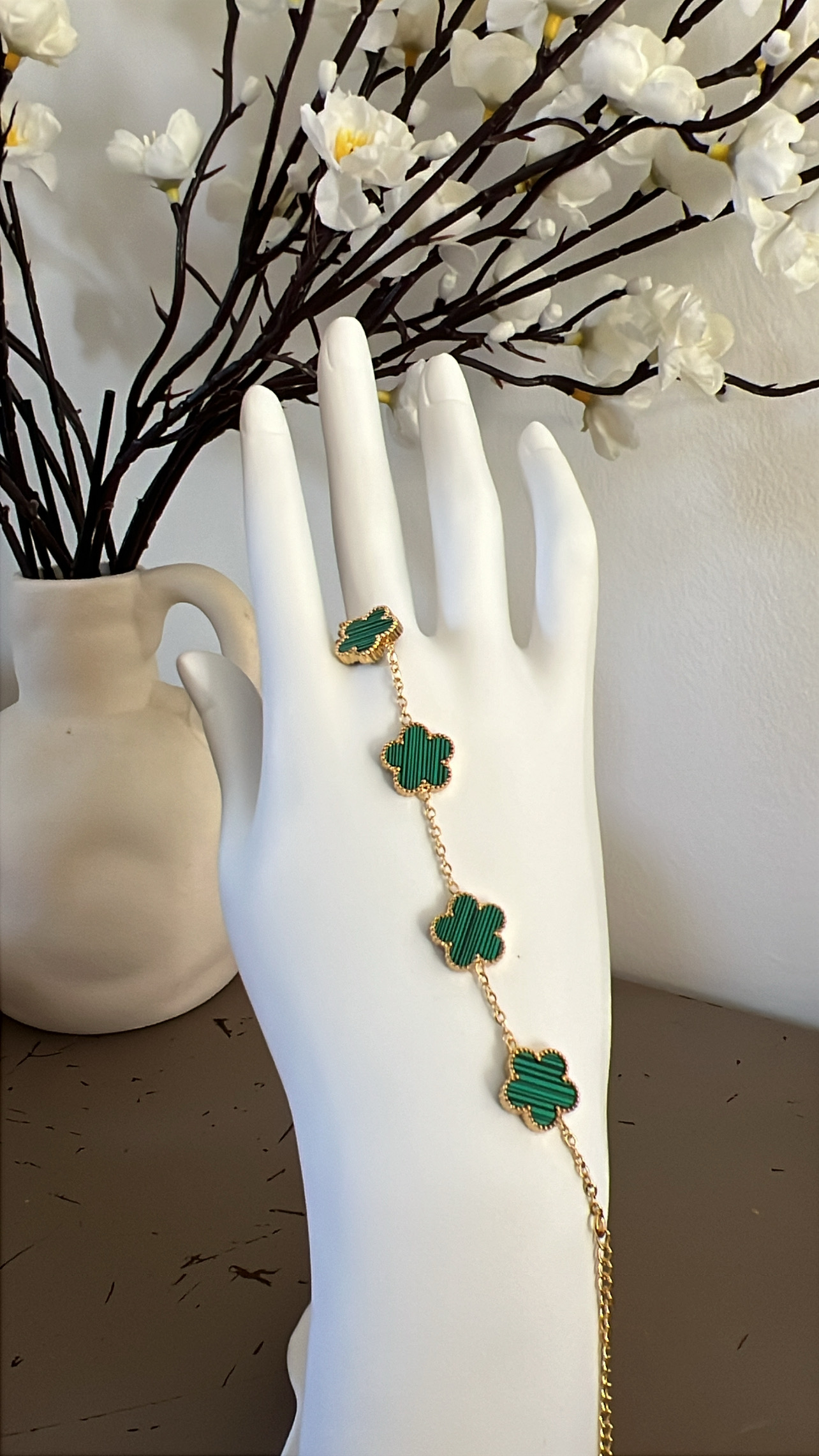 Bracelet trèfle