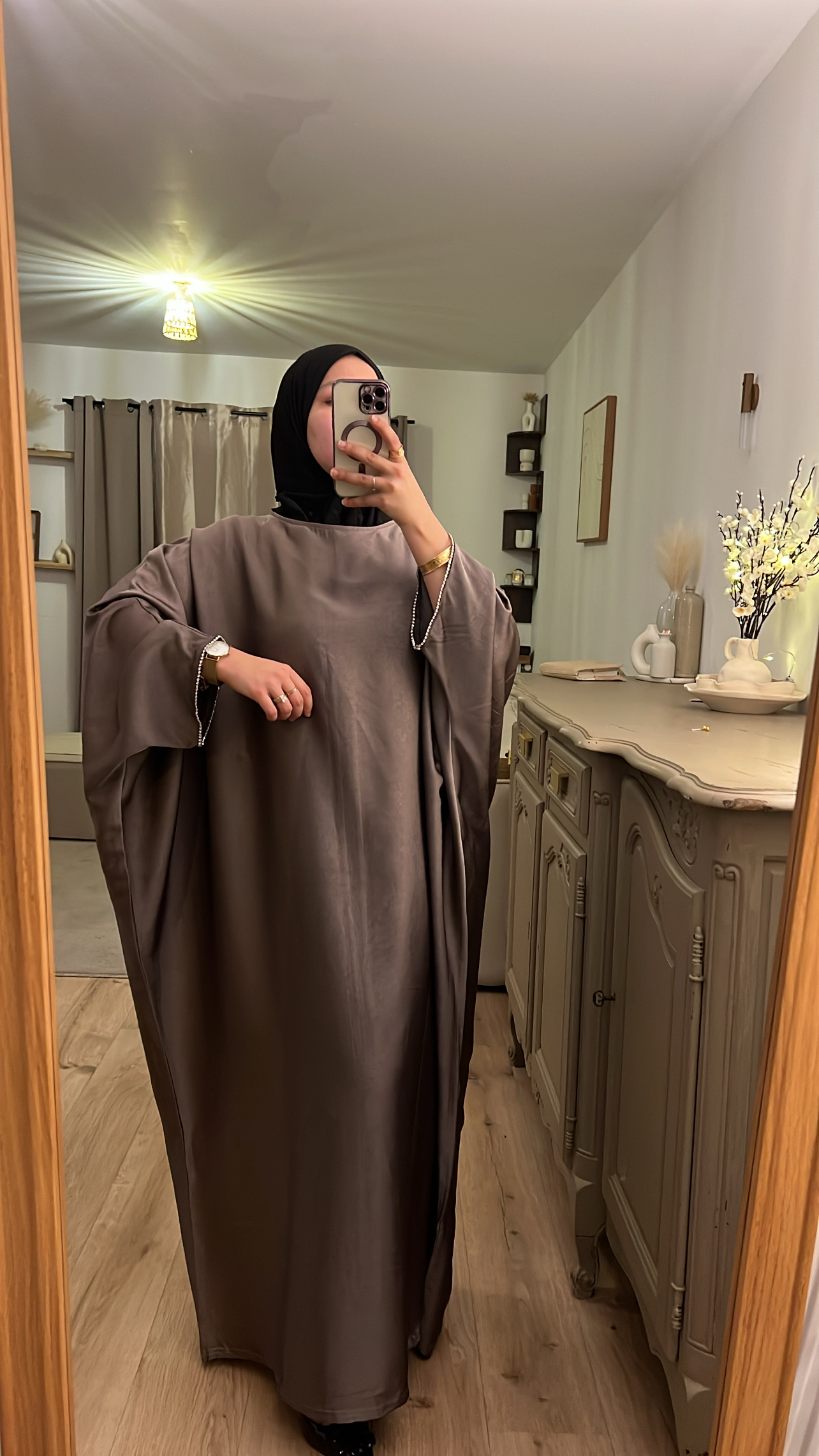 Farasha strass manches