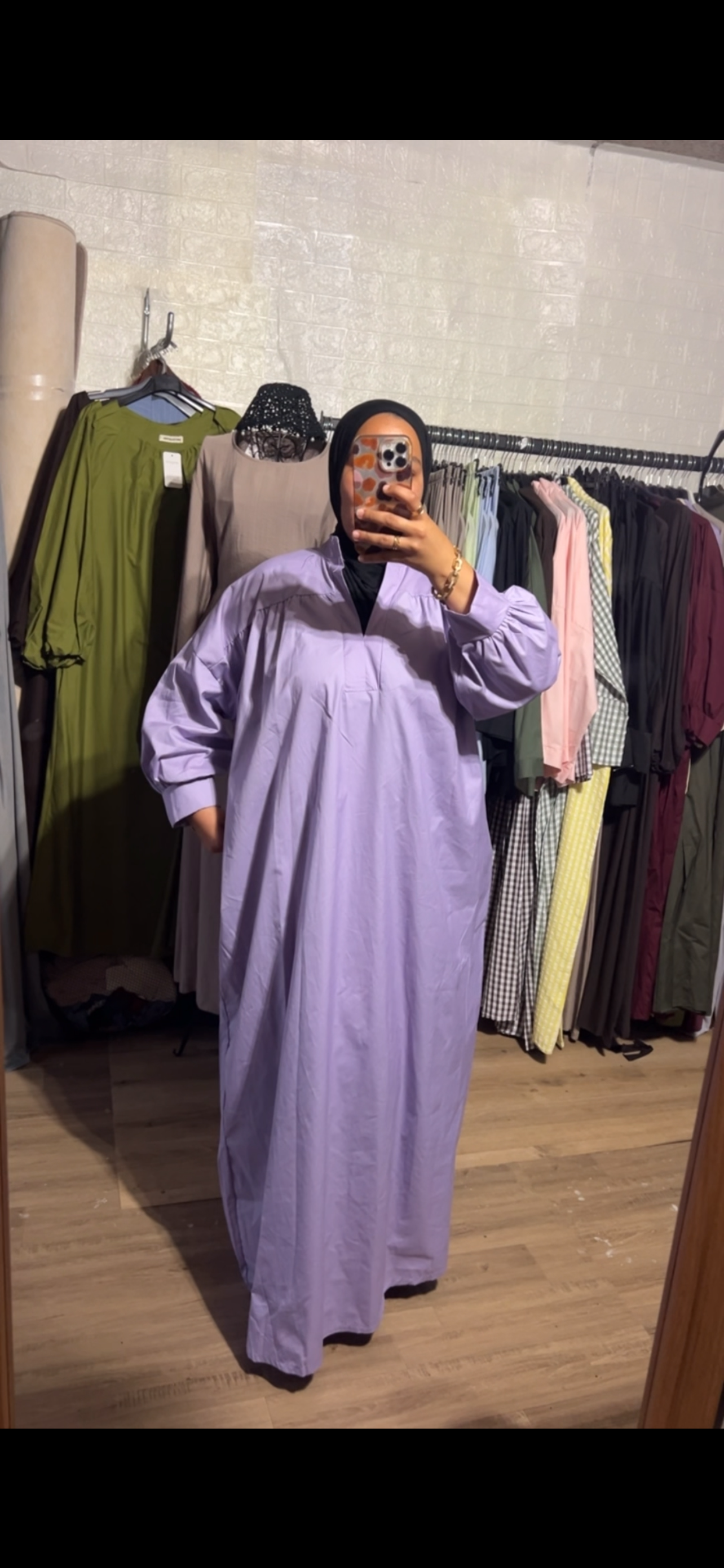 Robe popeline 