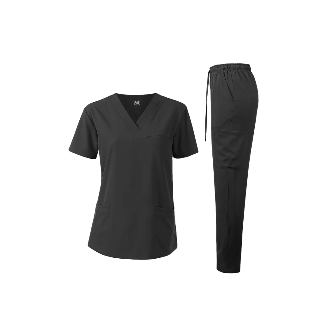 Conjunto de Uniforme Médico Con Elástico