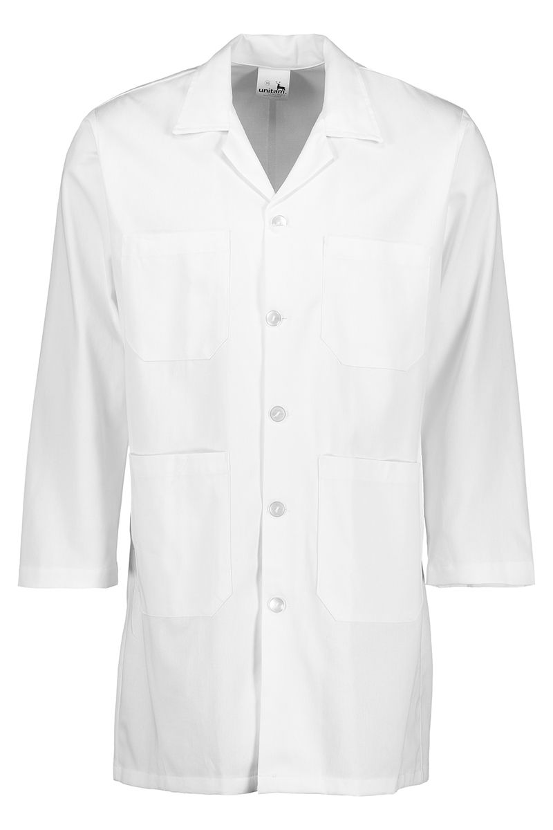 Bata blanca de laboratorio