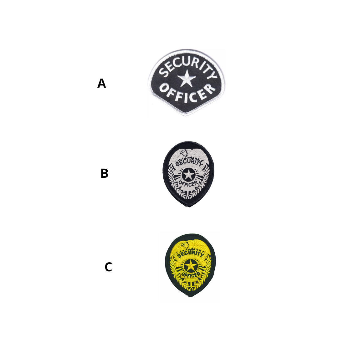 Emblemas de Seguridad Tejidos