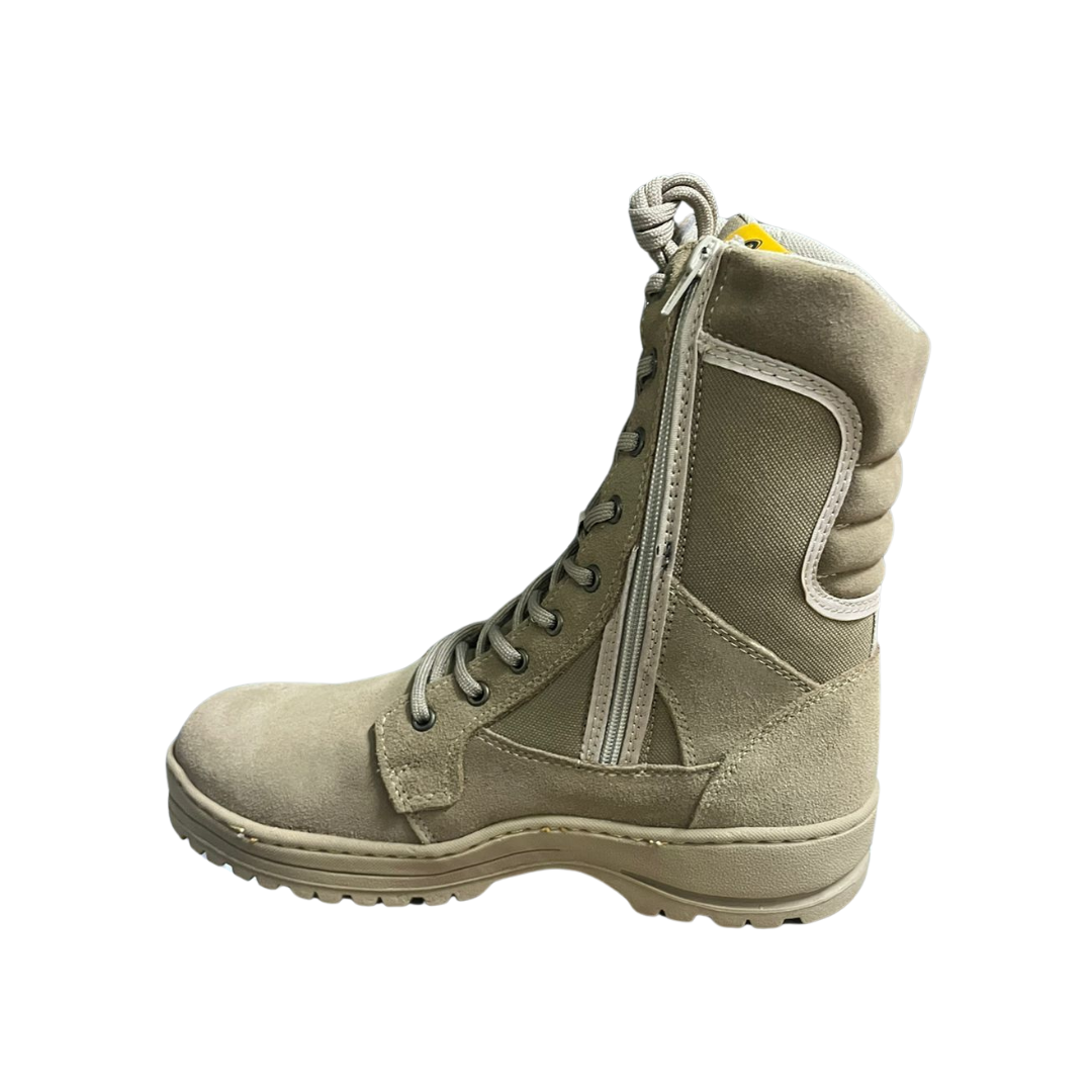 Bota Táctica Beige