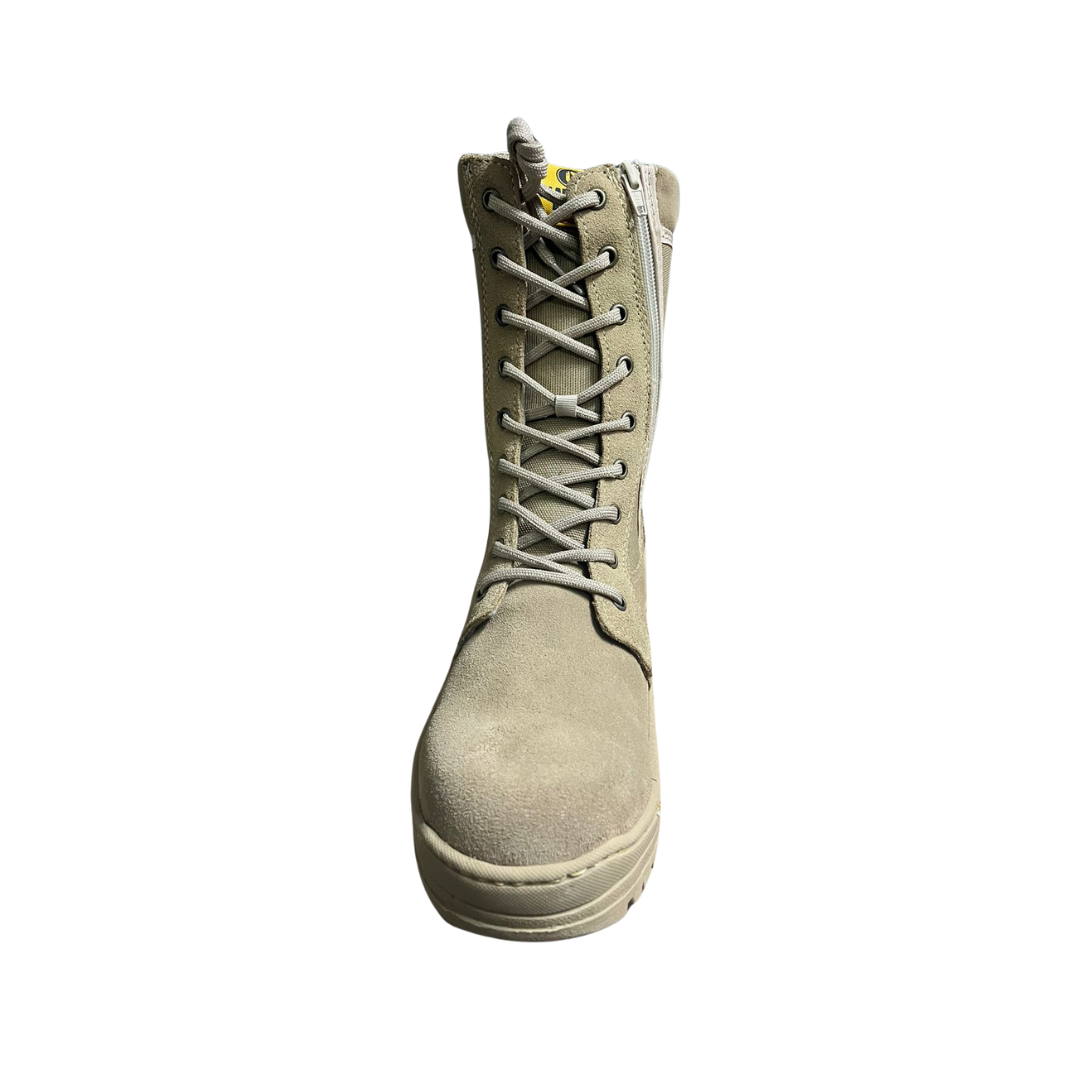 Bota Táctica Beige