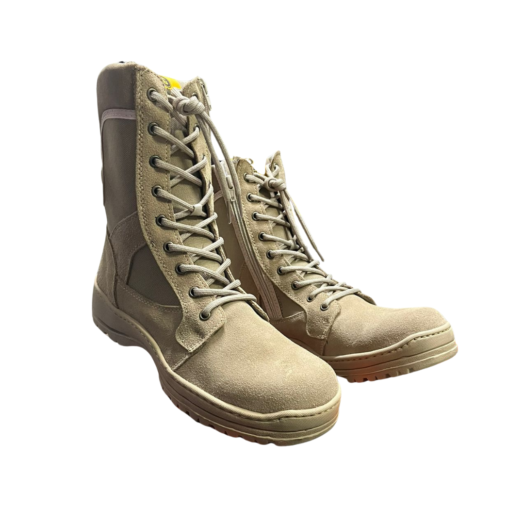 Bota Táctica Beige