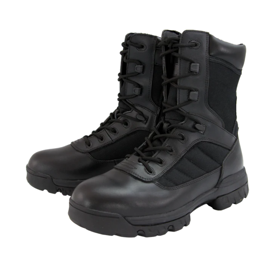 Botas tácticas con cremallera 8″ 