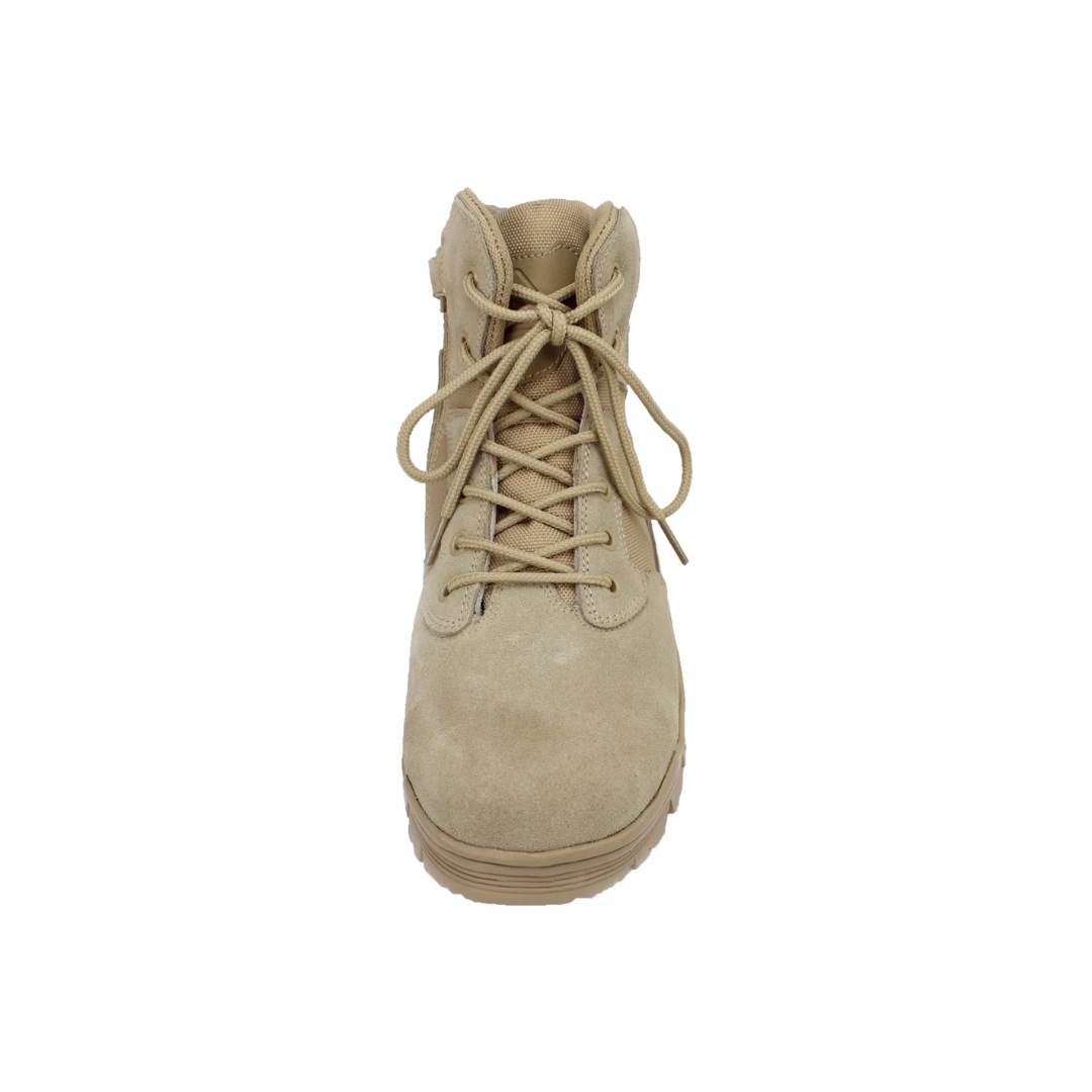 Botas tácticas de combate con cierre lateral 6″