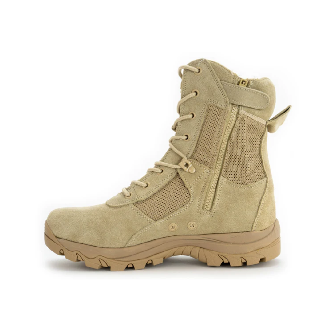 botas tácticas de combate 8″ con Cierre Lateral 