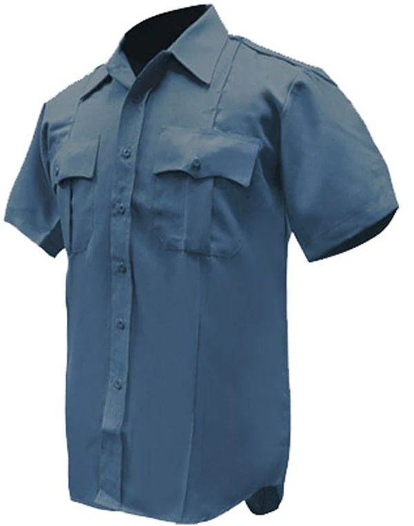 Camisa de polialgodón de manga corta
