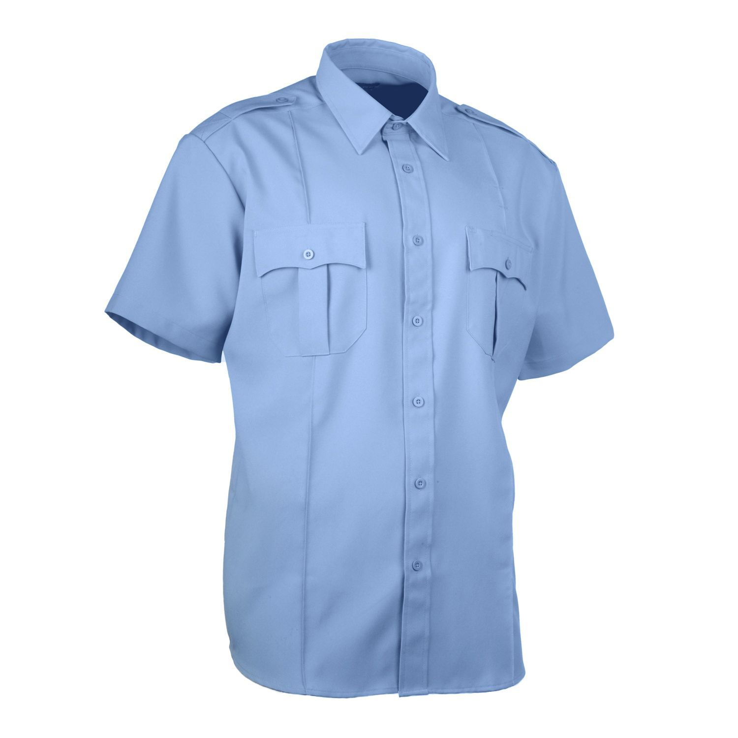 Camisa de polialgodón de manga corta