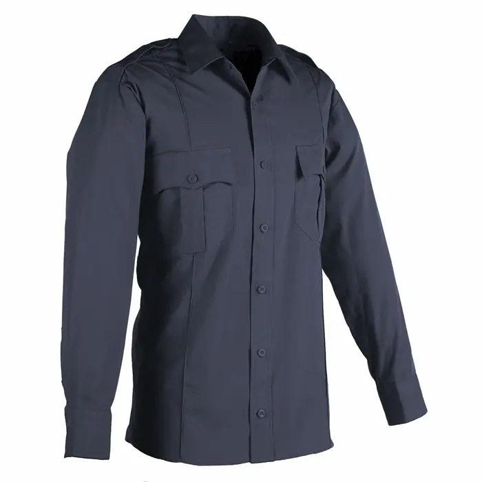 Camisa de polialgodón manga larga