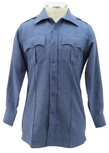 Camisa de polialgodón manga larga