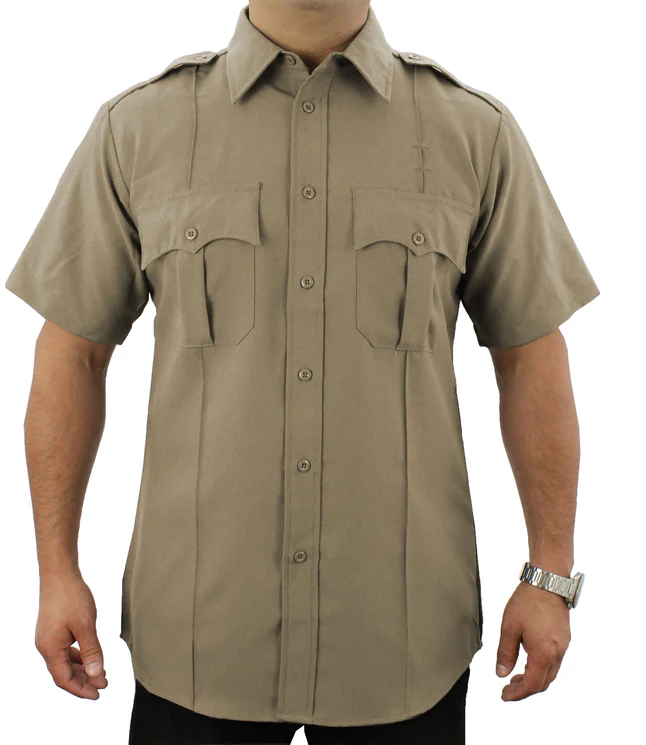Camisa de Uniforme con Cierre